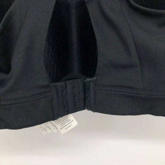 Brooks Running Black High Impact Sports Bra 36DD adjustable straps - Picture 6 of 14